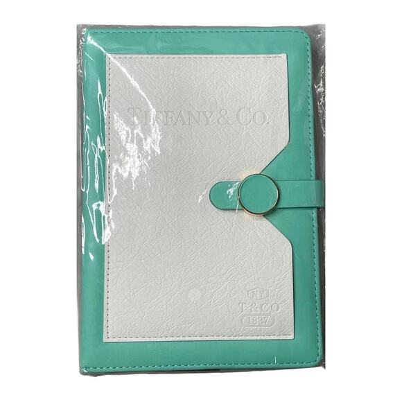 NEW Tiffany & Co Blue and White Notebook Journal Magnetic Closure - Picture 10 of 10